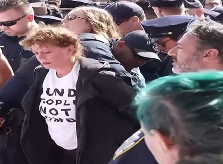 L'arresto di Susan Sarandon