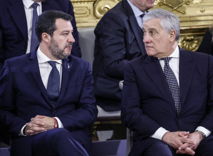 Antonio Tajani e Matteo Salvini