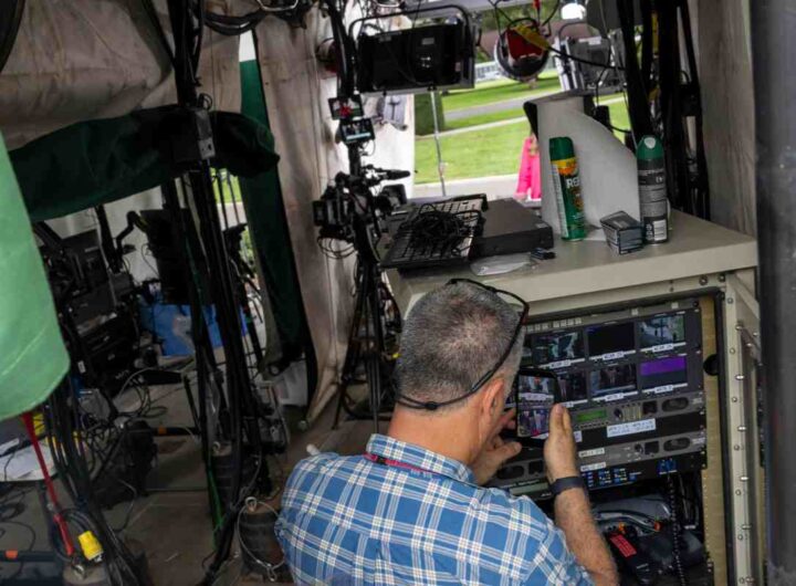 Un cameraman della Cnn alla Casa Bianca