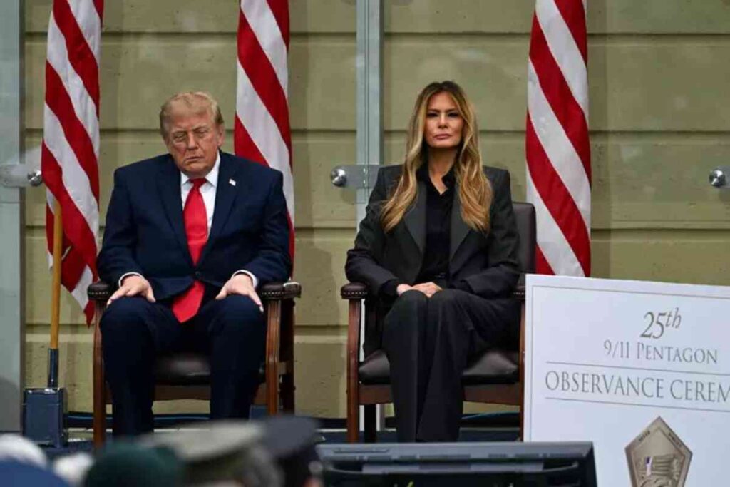 trump dorme 11 settembre