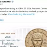 Trump sulle monete da 1 dollaro