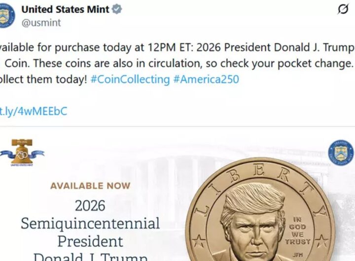 Trump sulle monete da 1 dollaro