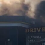 Attacco russo su distributore di benzina a Kiev