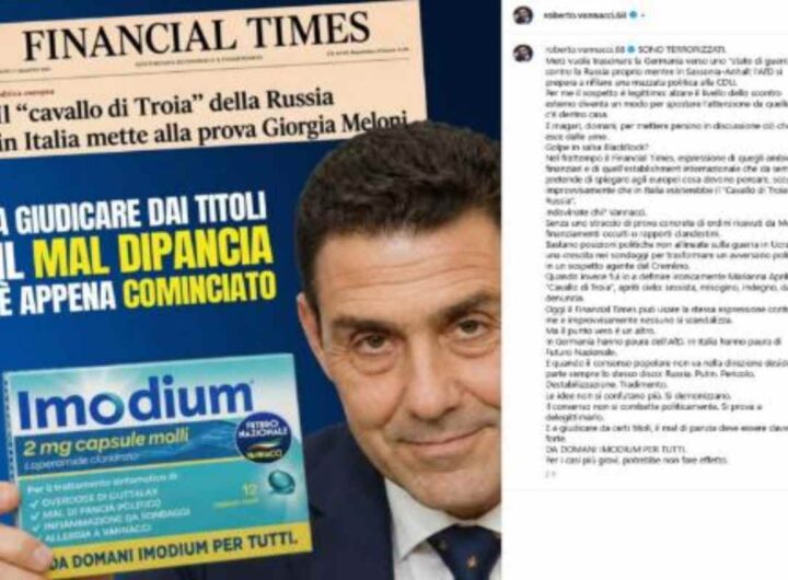La replica di Vannacci al Financial Times