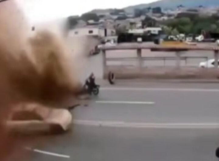 Acquedotto esplode in strada