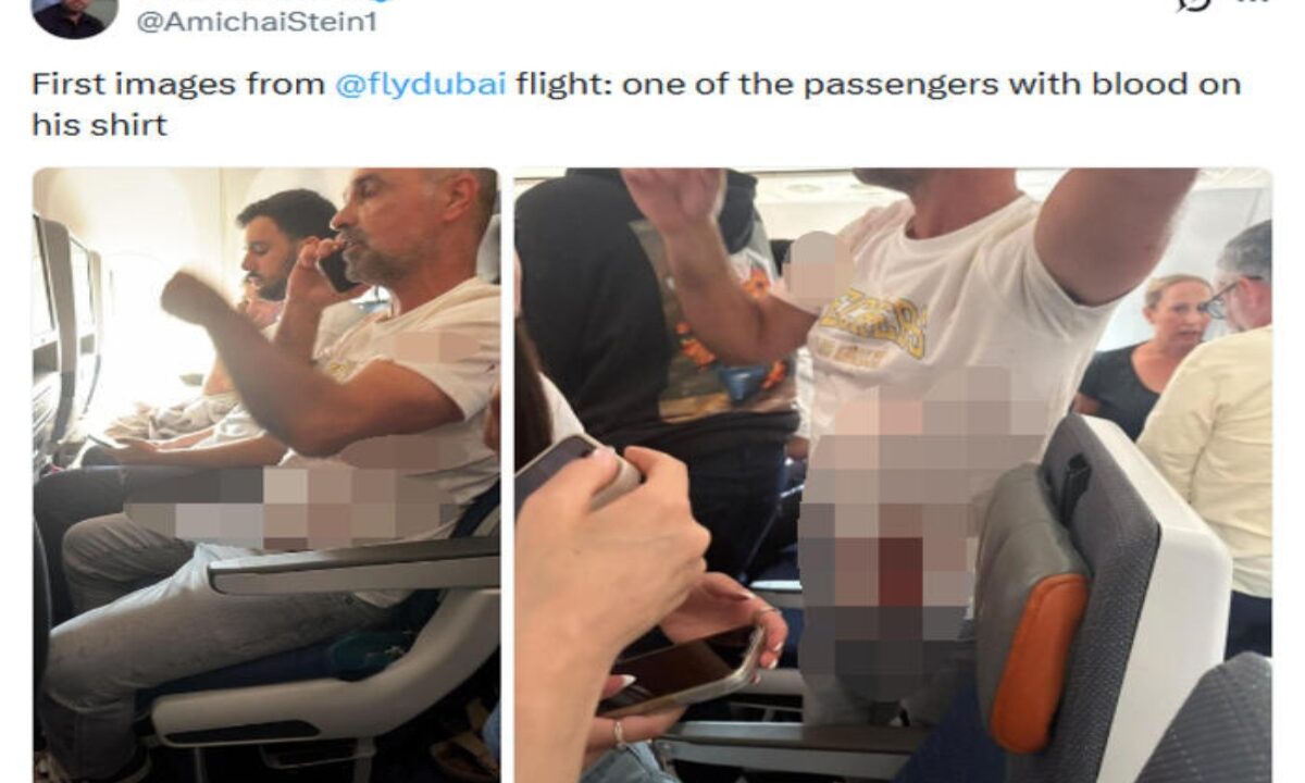 Uno dei passeggeri feriti a bordo del volo flydubai