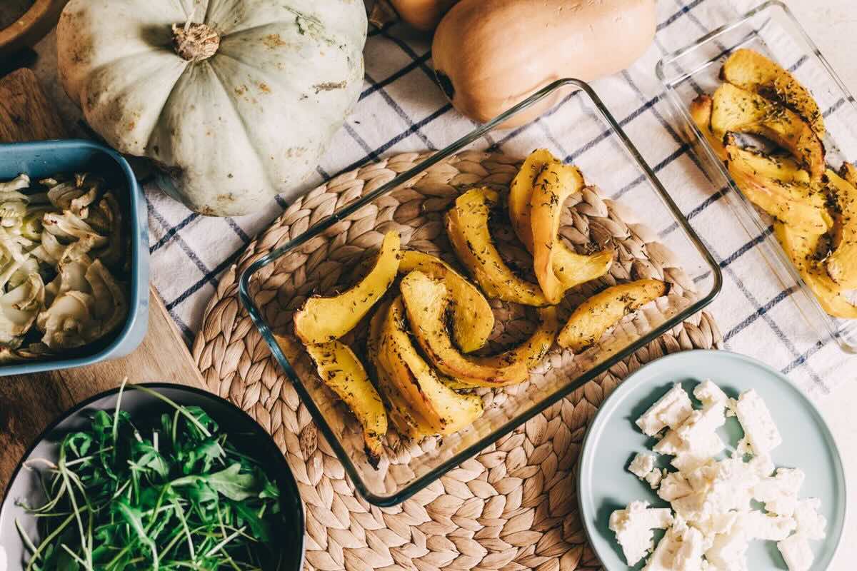 zucca al forno