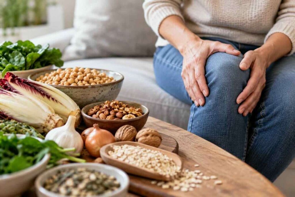 dolore al ginocchio e alimenti
