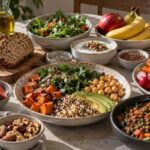 Tavola rustica ricca di fibre