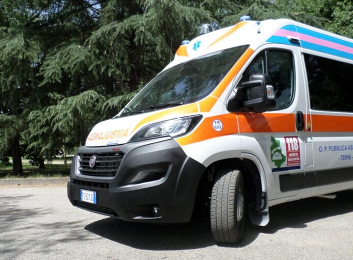 un'ambulanza