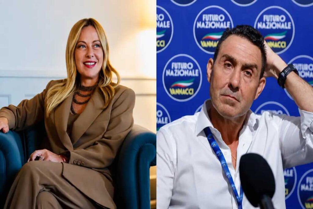 Giorgia Meloni e Roberto Vannacci