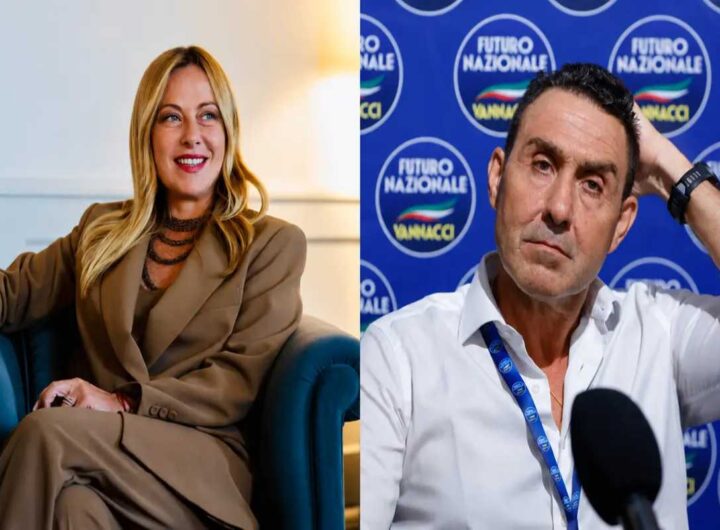 Giorgia Meloni e Roberto Vannacci