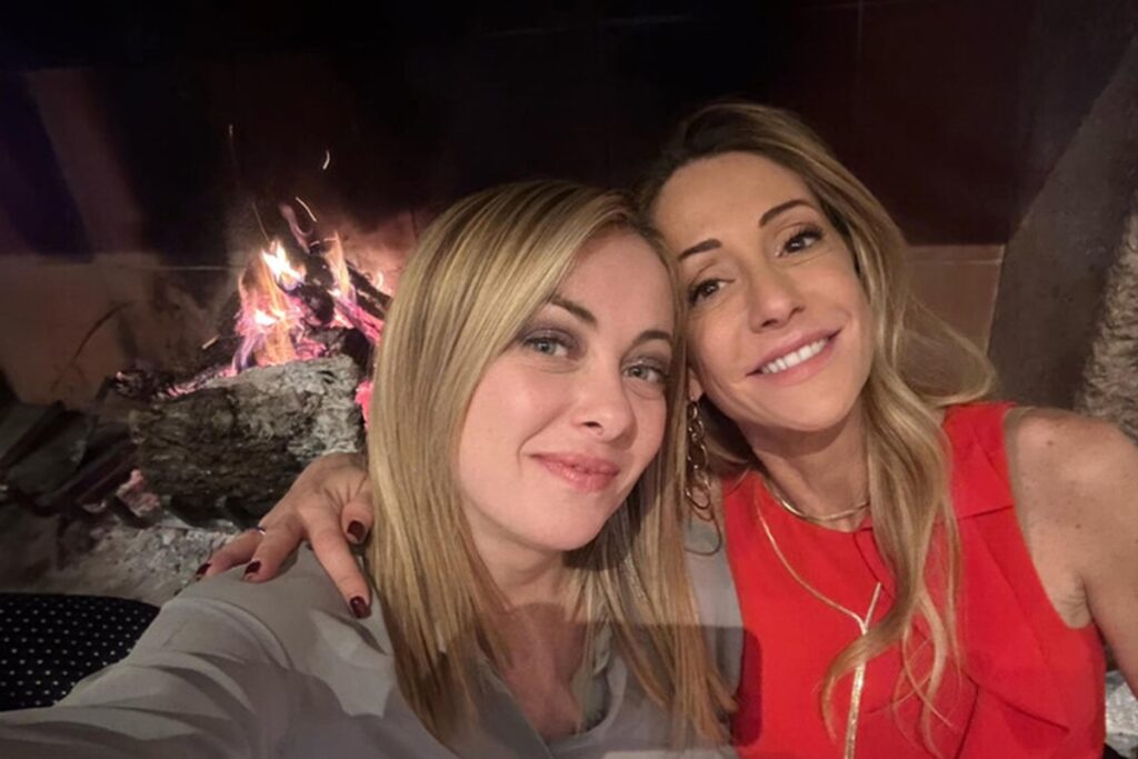 Arianna e Giorgia Meloni