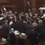 Rissa nel Parlamento in Armenia
