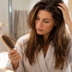 capelli che cadono in autunno