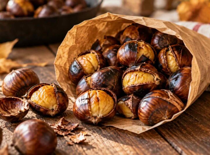 cartoccio di castagne