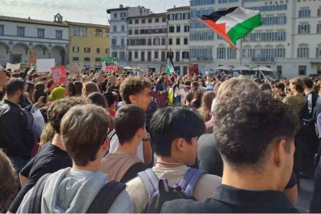 Un corteo studentesco