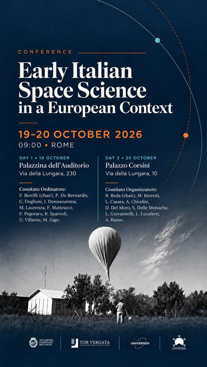 Spazio, dalle origini della ricerca italiana alle nuove sfide: il convegno all'Accademia dei Lincei