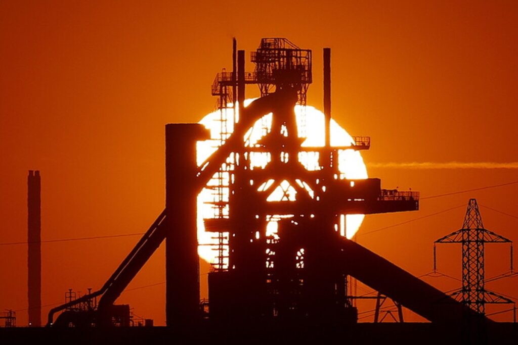 Una struttura per l'estrazione del petrolio