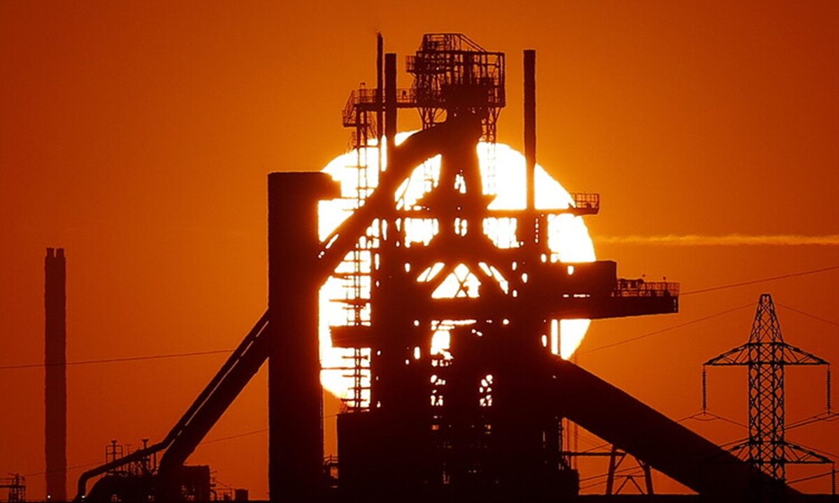 Una struttura per l'estrazione del petrolio