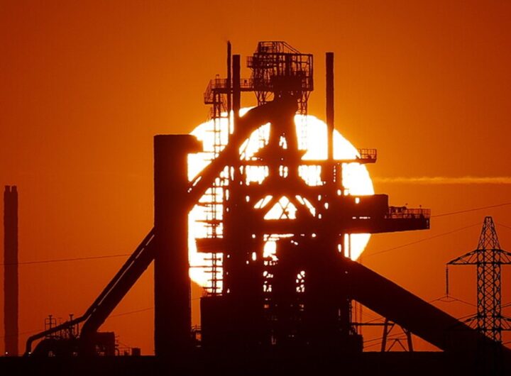 Una struttura per l'estrazione del petrolio
