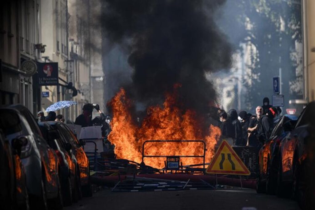 Le proteste degli studenti in Francia