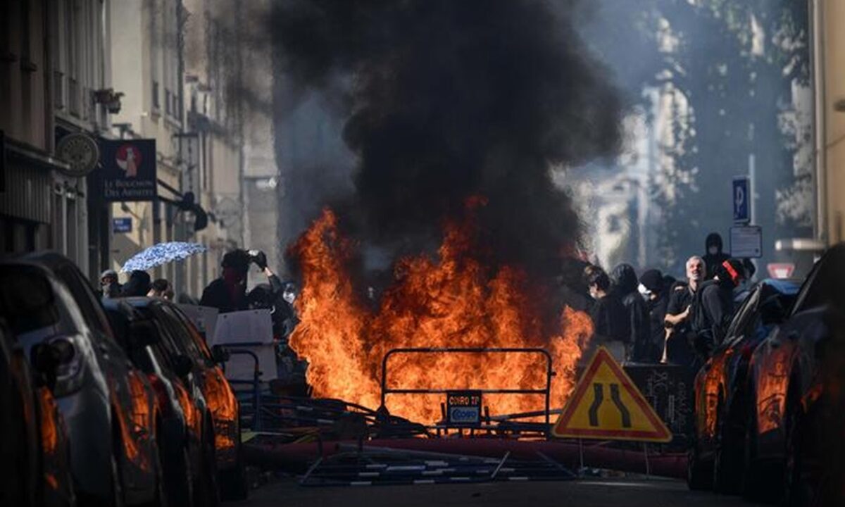 Le proteste degli studenti in Francia