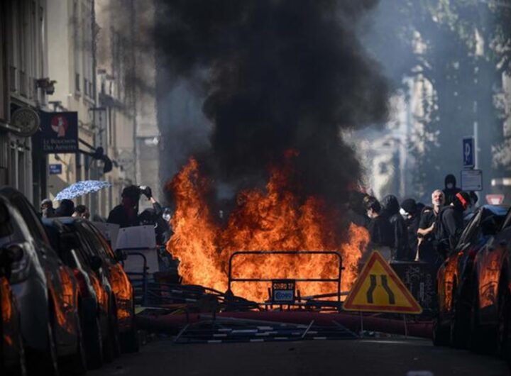 Le proteste degli studenti in Francia