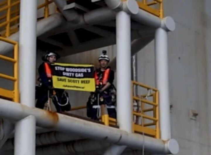 Protesta Greenpeace