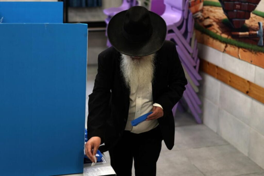 israele seggio elettorale