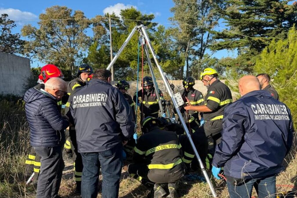 Cadavere in un pozzo