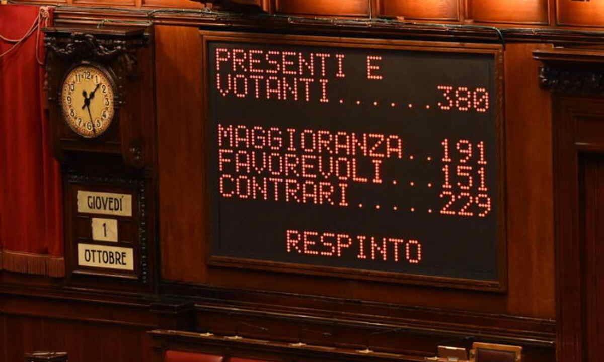 Votazione in Aula per la legge elettorale