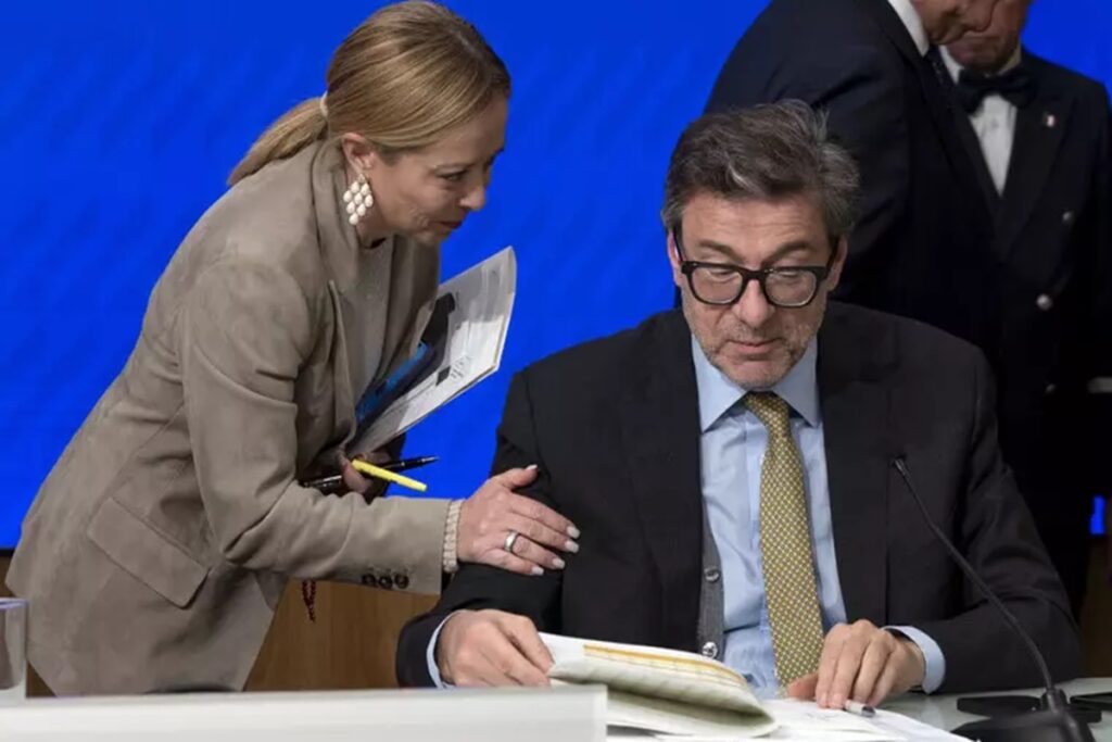 giorgetti e meloni