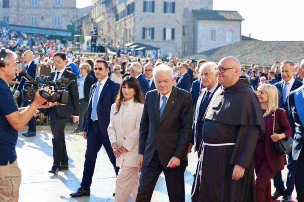 Mattarella ad Assisi per San Francesco