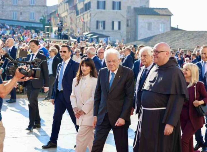 Mattarella ad Assisi per San Francesco