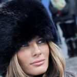 melania trump in colbacco