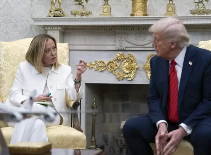 Meloni e Trump