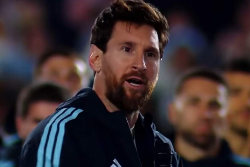 messi discorso