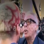 Tensioni alla manifestazione del centrodestra dopo i saccheggi di Milano
