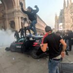 Scontri a Milano