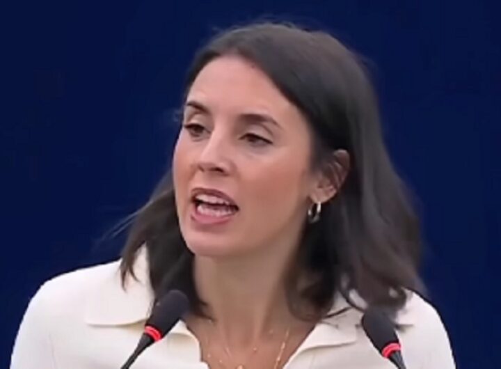 L'eurodeputata Irene Montero