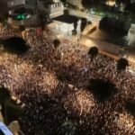 Manifestanti a Tel Aviv