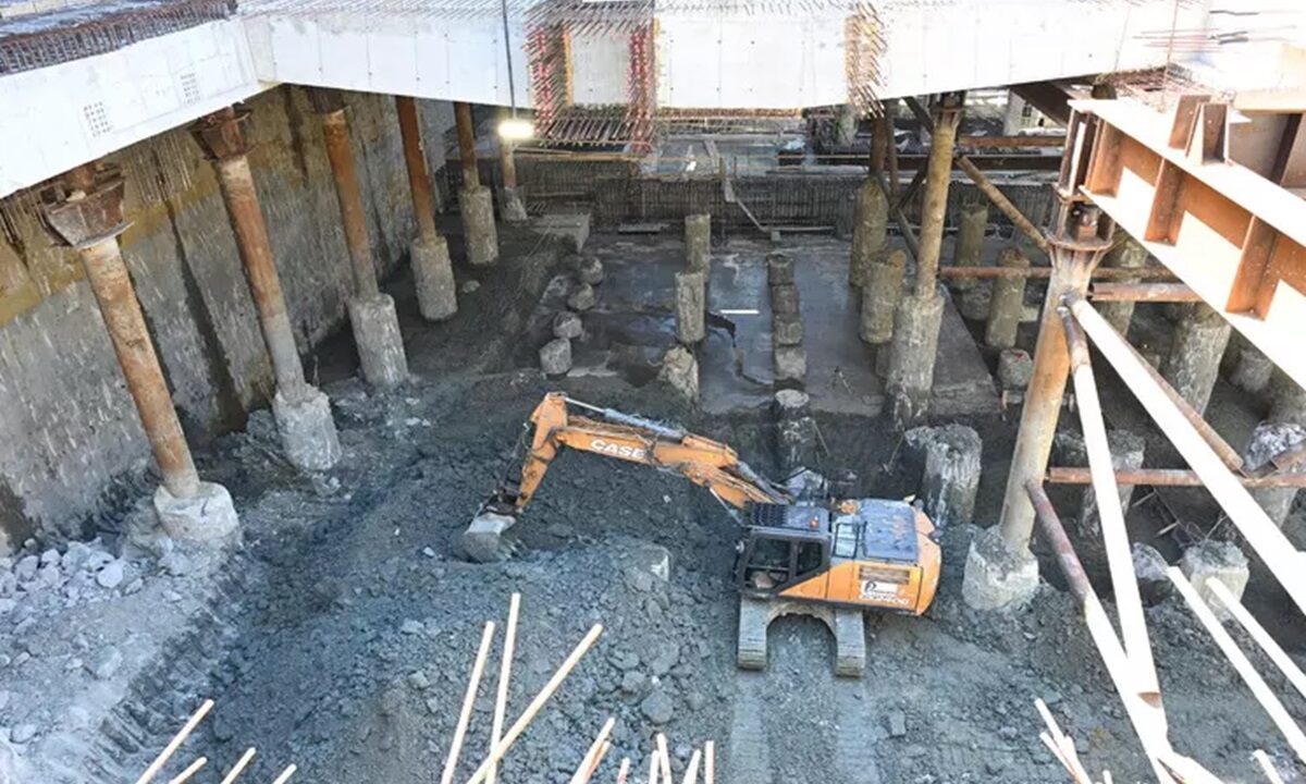 Un cantiere