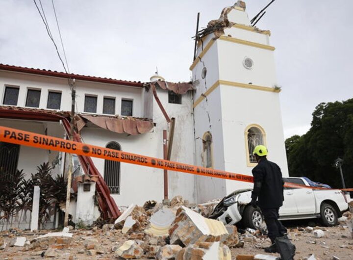 Le prime immagini dopo il terremoto che ha colpito Panama