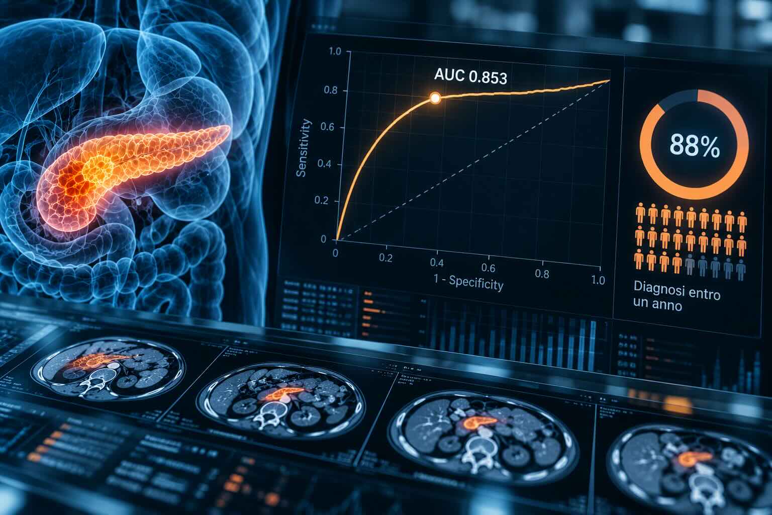 Tumore al pancreas modello matematico