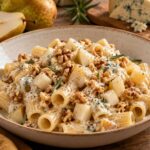 Pasta pere e gorgonzola