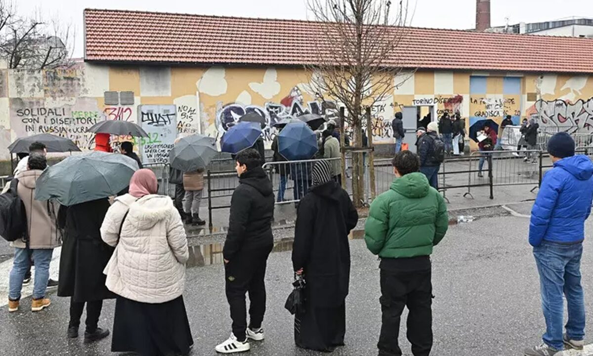 una fila