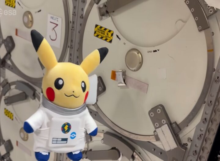 Pikachu nello spazio