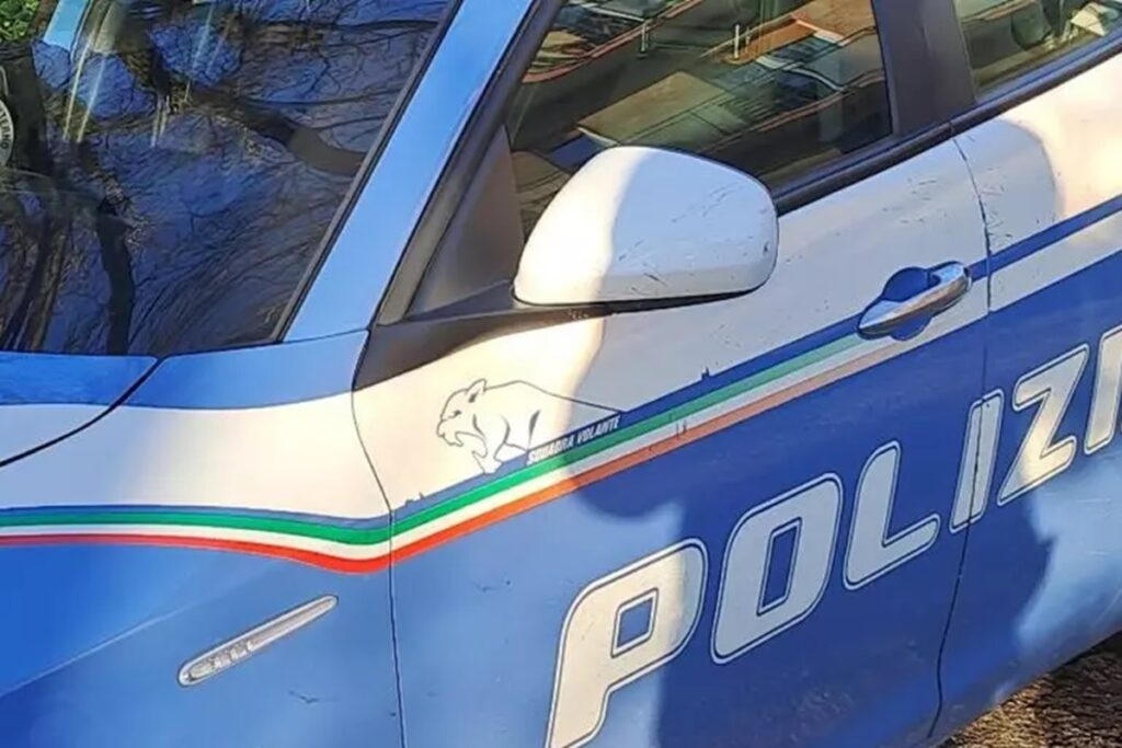 Una volante della polizia