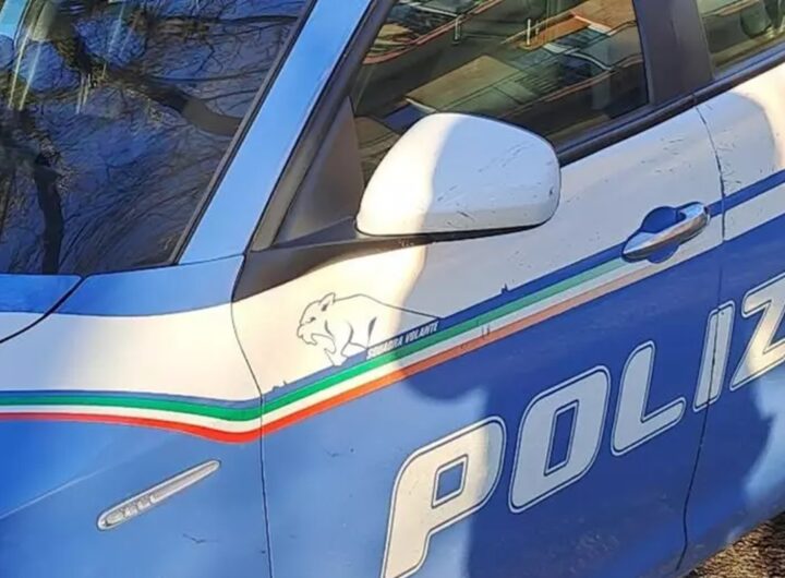Una volante della polizia